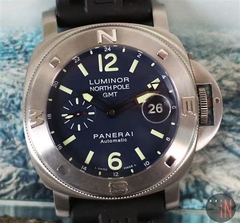 panerai luminor north pole gmt|Panerai Luminor Mike Horn Arktos GMT North Pole.